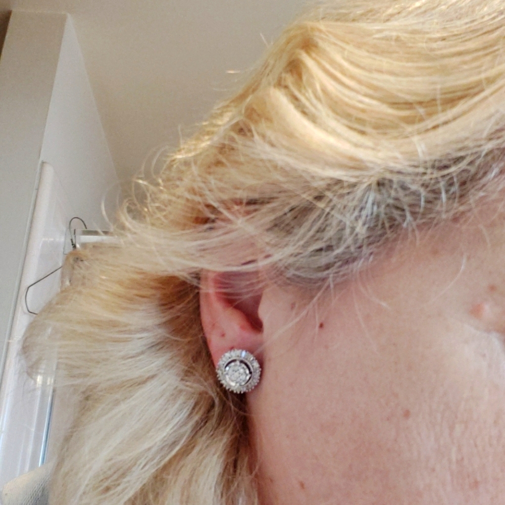 1 carat diamond earrings